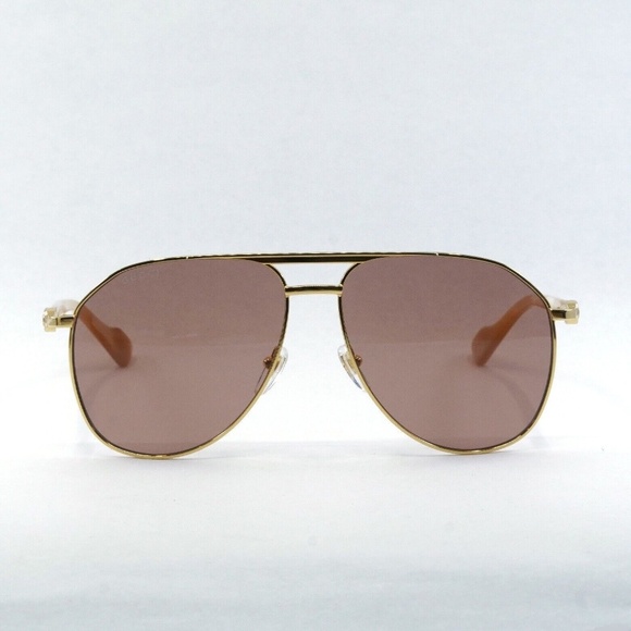 NWT GUCCI GG1220S - 003 AVIATOR SUNGLASSES - Picture 2 of 5